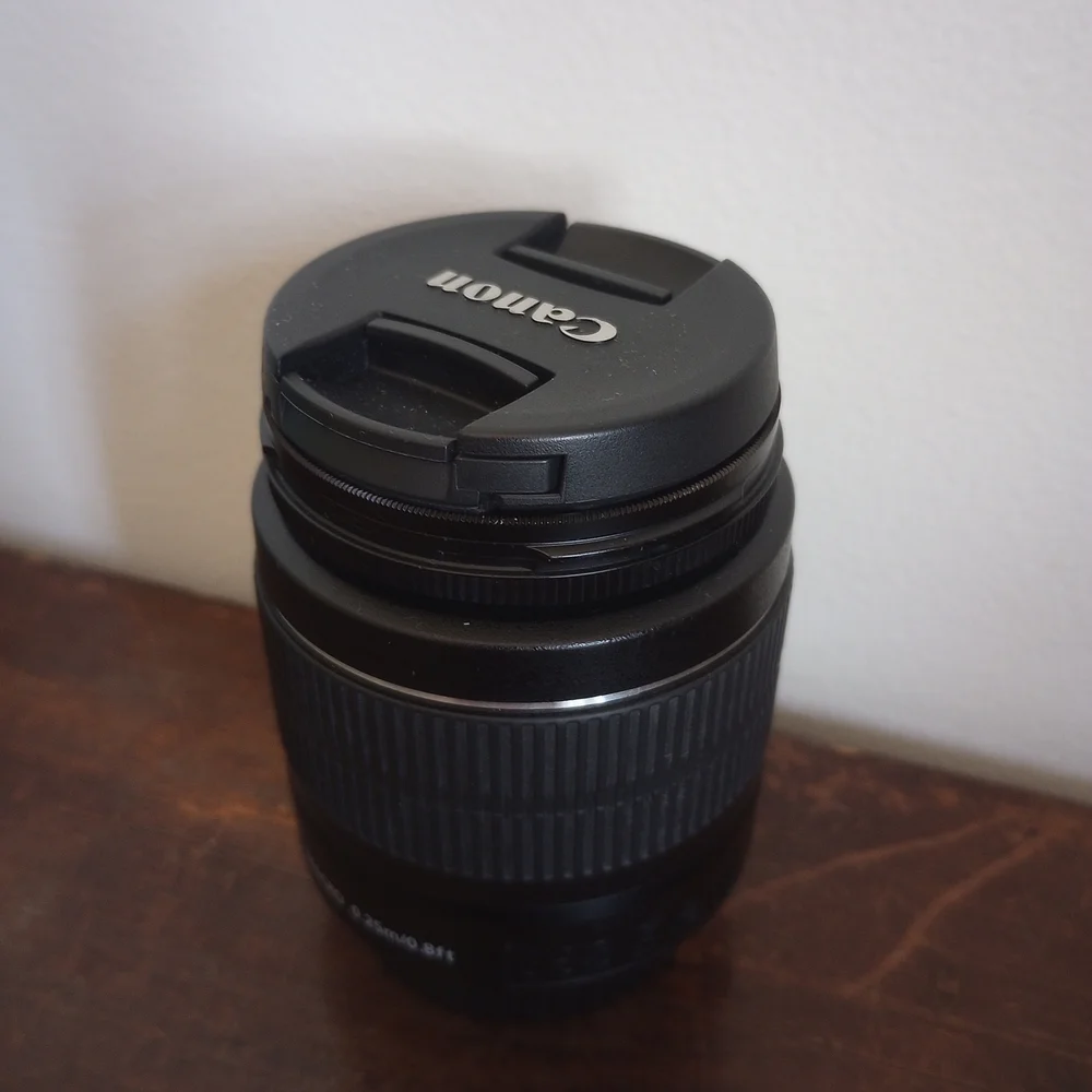 Canon Black Camera Lens
